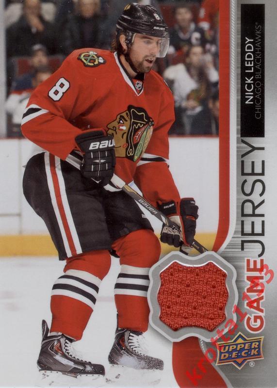 Nick Leddy Chicago Blackhawks Upper Deck Hockey 2014-2015