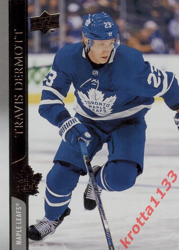 Travis Dermott Toronto Maple Leafs Upper Deck Hockey 2020-2021