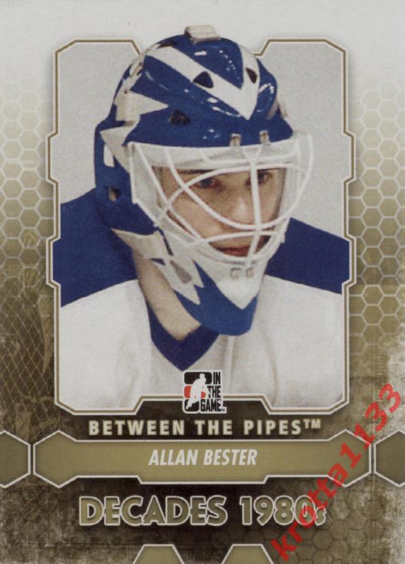 Allan Bester Toronto Maple Leafs ITG Between The Pipes 2012-2013