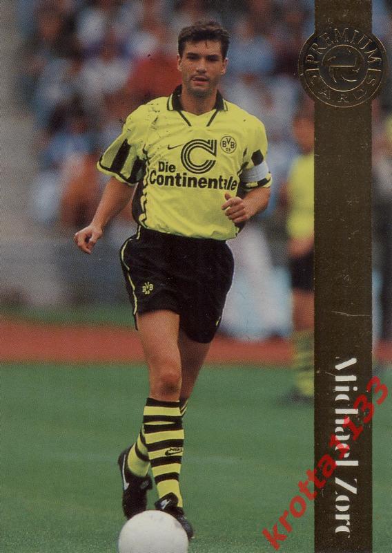 Michael Zorc Borussia Dortmund PANINI Немецкая Бундеслига 1996-1997