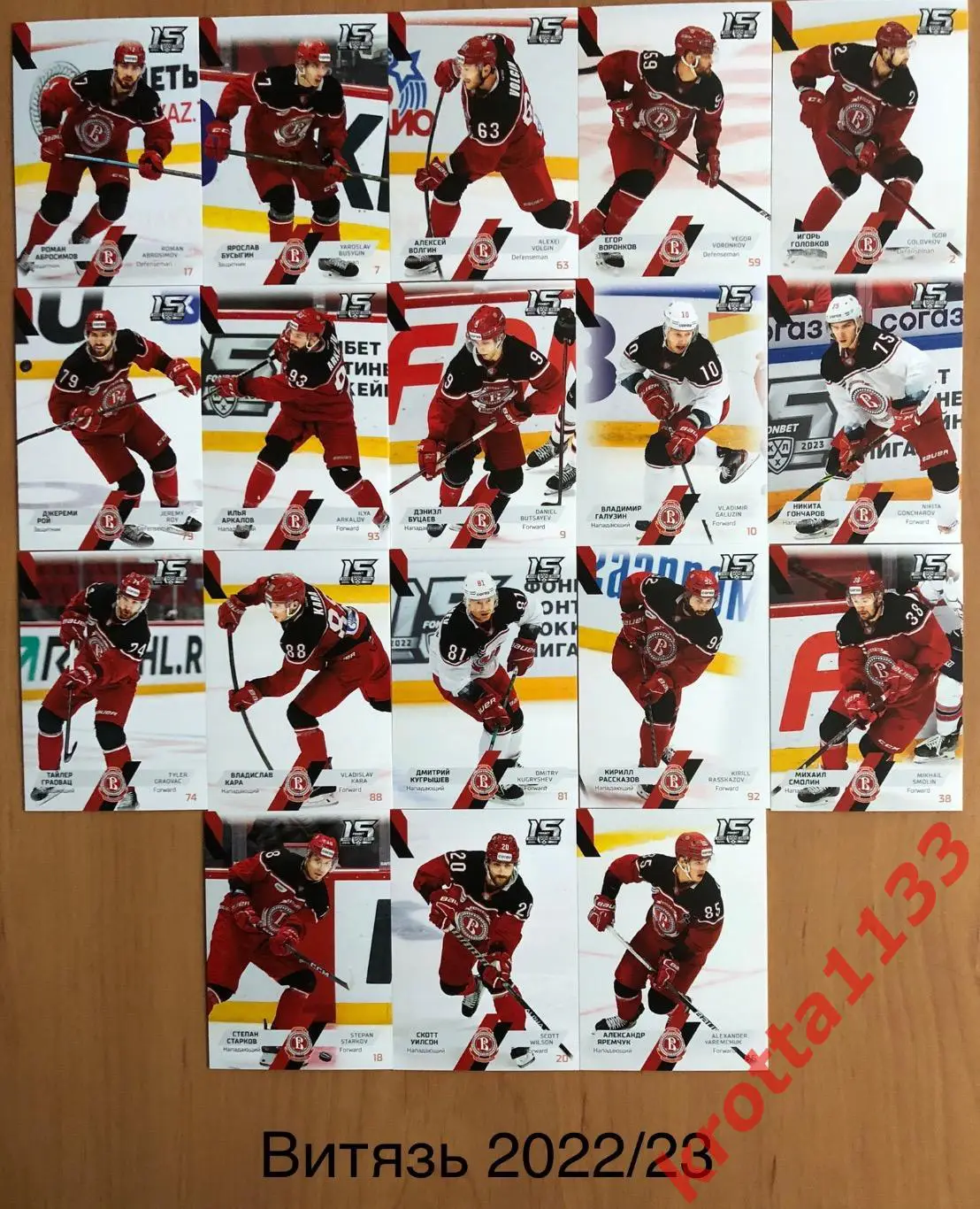 Витязь Московская область SeReal КХЛ 2022/23