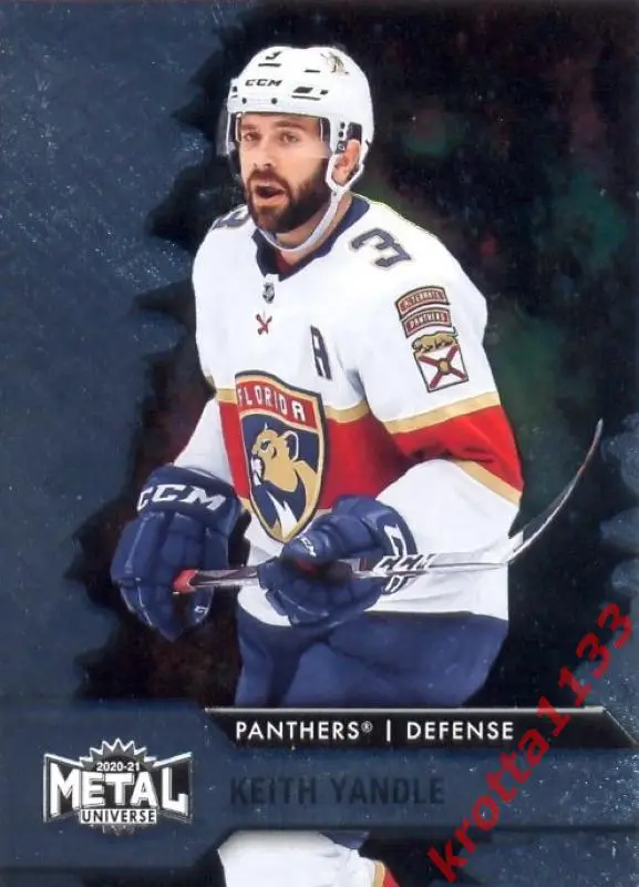 Keith Yandle Florida Panthers SKYBOX Metal Universe Hockey 2020-2021