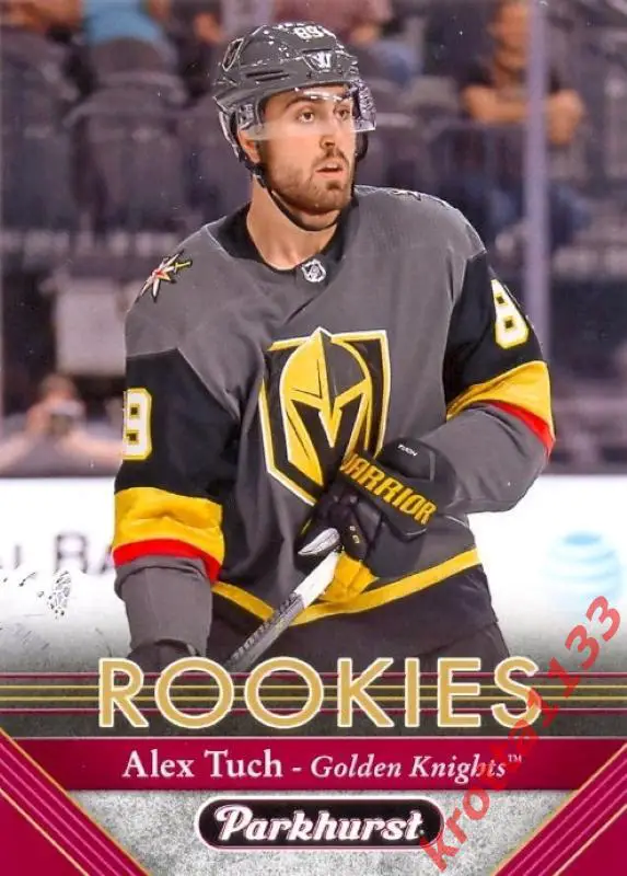 Alex Tuch Vegas Golden Knights Upper Deck Parkhurst Hockey 2017-2018