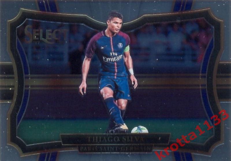 Thiago Silva Paris Saint-Germain PANINI Select Soccer 2017-2018