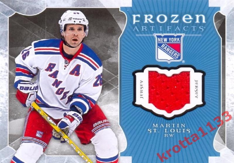 Martin St. Louis New York Rangers Upper Deck Artifacts 2015-2016