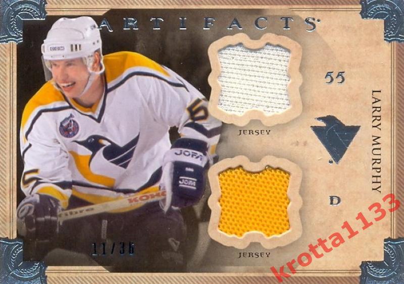 Larry Murphy Pittsburgh Penguins Upper Deck Artifacts 2013-2014