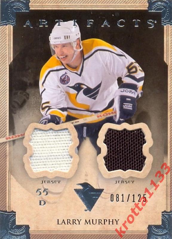 Larry Murphy Pittsburgh Penguins Upper Deck Artifacts 2013-2014