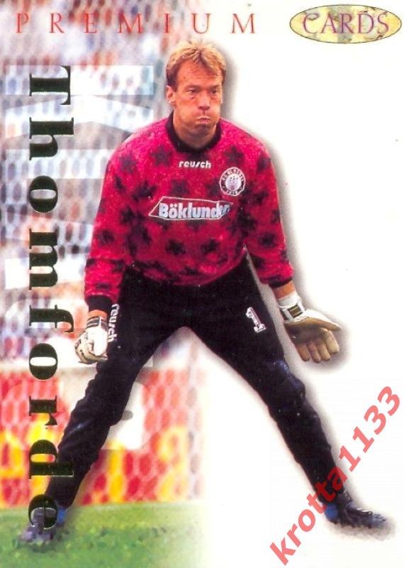 Klaus Thomforde FC St. Pauli PANINI Bundesliga Premium 1995-1996
