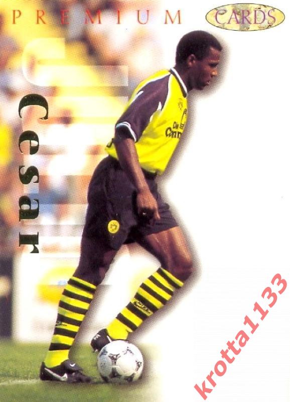 Julio Cesar Borussia Dortmund PANINI Bundesliga Premium 1995-1996