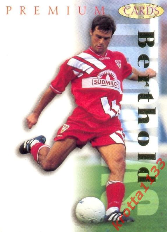 Thomas Berthold VfB Stuttgart PANINI Bundesliga Premium 1995-1996