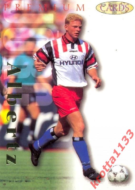 Jоrg Albertz Hamburger SV PANINI Bundesliga Premium 1995-1996