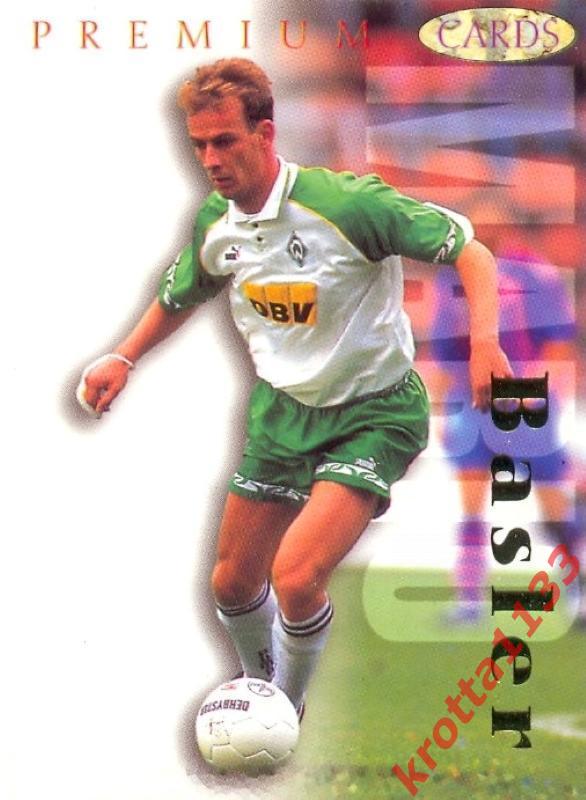 Mario Basler Werder Bremen PANINI Bundesliga Premium 1995-1996