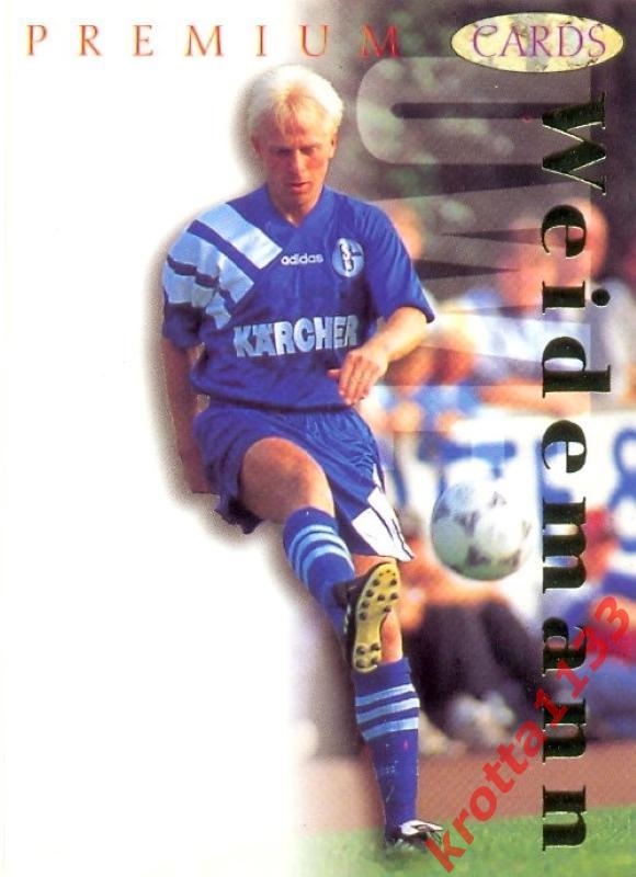 Uwe Weidemann FC Schalke 04 PANINI Bundesliga Premium 1995-1996