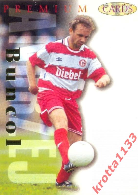 Andrzej Buncol Fortuna Dusseldorf PANINI Bundesliga Premium 1995-1996