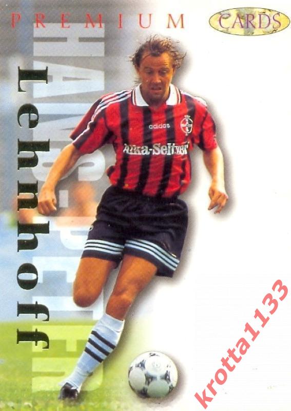 Hans-Peter Lehnhoff Bayer 04 Leverkusen PANINI Bundesliga Premium 1995-1996