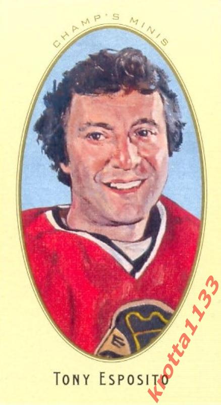 Tony Esposito Chicago Blackhawks Upper Deck Parkhurst Champions 2011