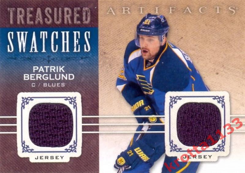 Patrik Berglund St. Louis Blues Upper Deck Artifacts 2014-2015