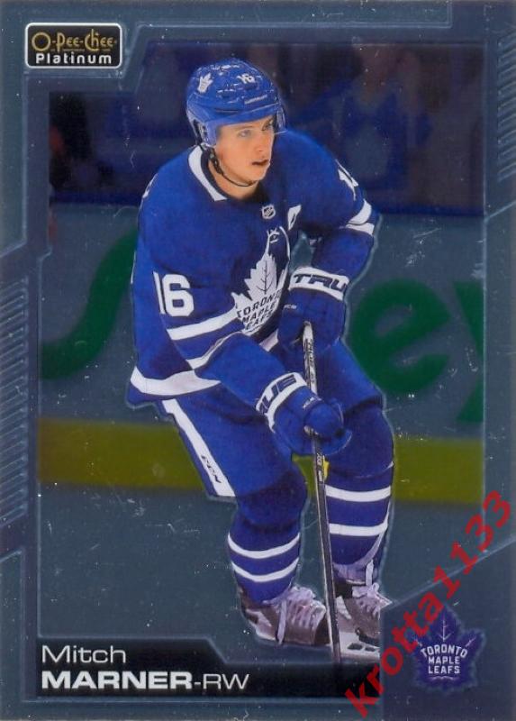 Mitch Marner Toronto Maple Leafs Upper Deck O-Pee-Chee 2020-2021 Platinum