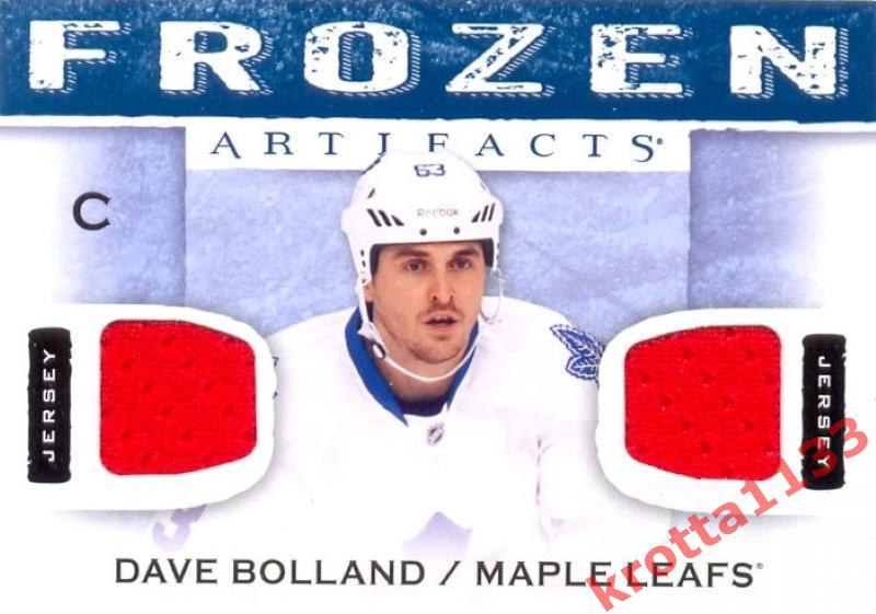 Dave Bolland Toronto Maple Leafs Upper Deck Artifacts 2014-2015