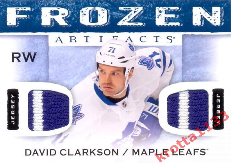 David Clarkson Toronto Maple Leafs Upper Deck Artifacts 2014-2015