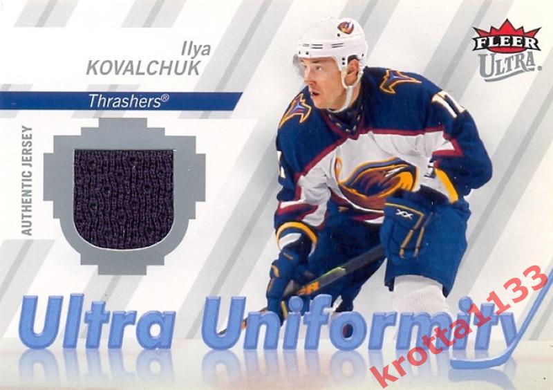 Ilya Kovalchuk Atlanta Thrashers FLEER Ultra Hockey 2007-2008