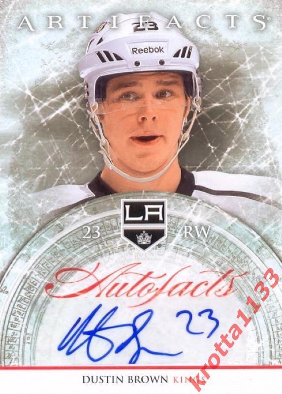 Dustin Brown Los Angeles Kings Upper Deck Artifacts 2012-2013