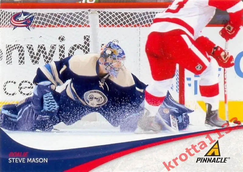 Steve Mason Columbus Blue Jackets PANINI Pinnacle 2011-2012