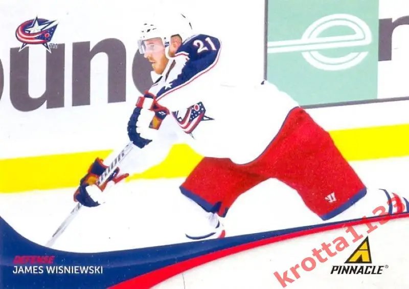 James Wisniewski Columbus Blue Jackets PANINI Pinnacle 2011-2012