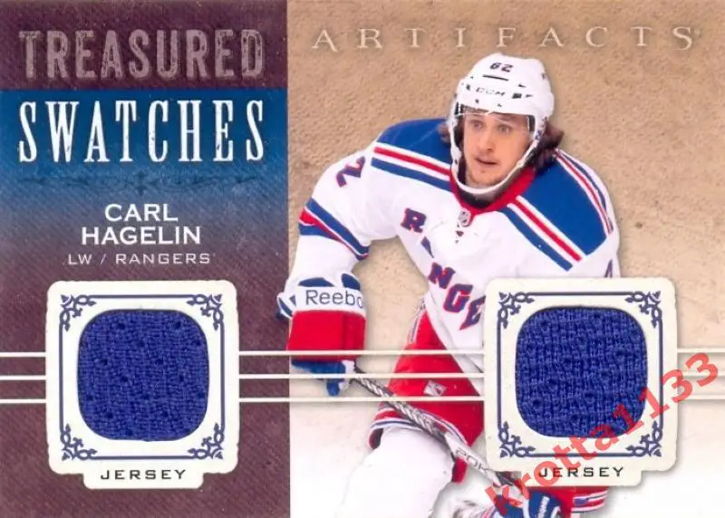 Karl Hagelin New York Rangers Upper Deck Artifacts 2014-2015