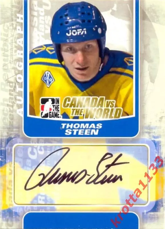 Thomas Steen Sweden ITG Canada vs The World