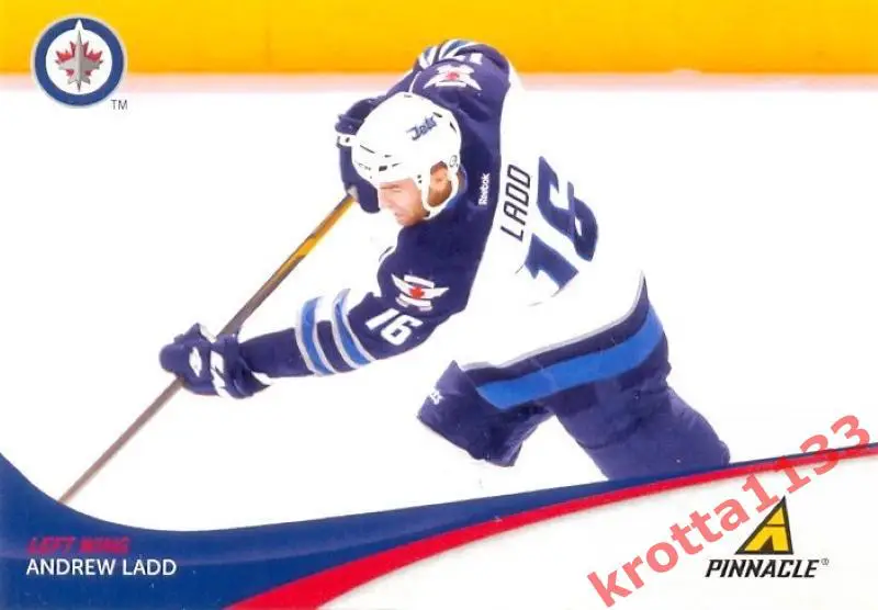 Andrew Ladd Winnipeg Jets PANINI Pinnacle 2011-2012