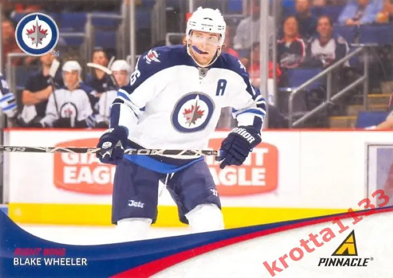 Blake Wheeler Winnipeg Jets PANINI Pinnacle 2011-2012