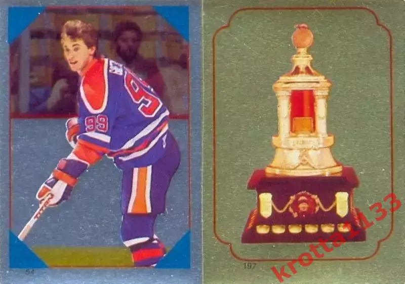 Wayne Gretzky Edmonton Oilers O-Pee-Chee NHL 1985-1986