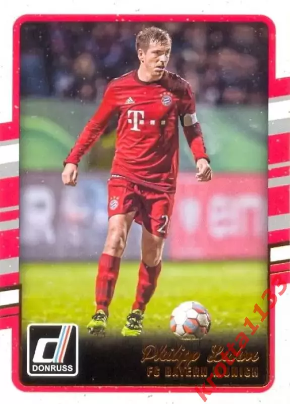 Philipp Lahm FC Bayern Munich PANINI Donruss Soccer 2016