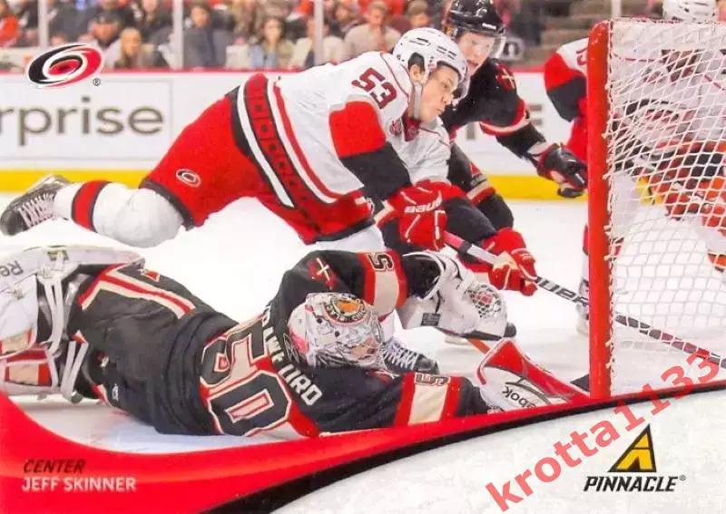 Jeff Skinner Carolina Hurricanes PANINI Pinnacle 2011-2012