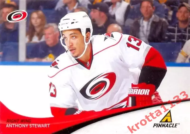 Anthony Stewart Carolina Hurricanes PANINI Pinnacle 2011-2012