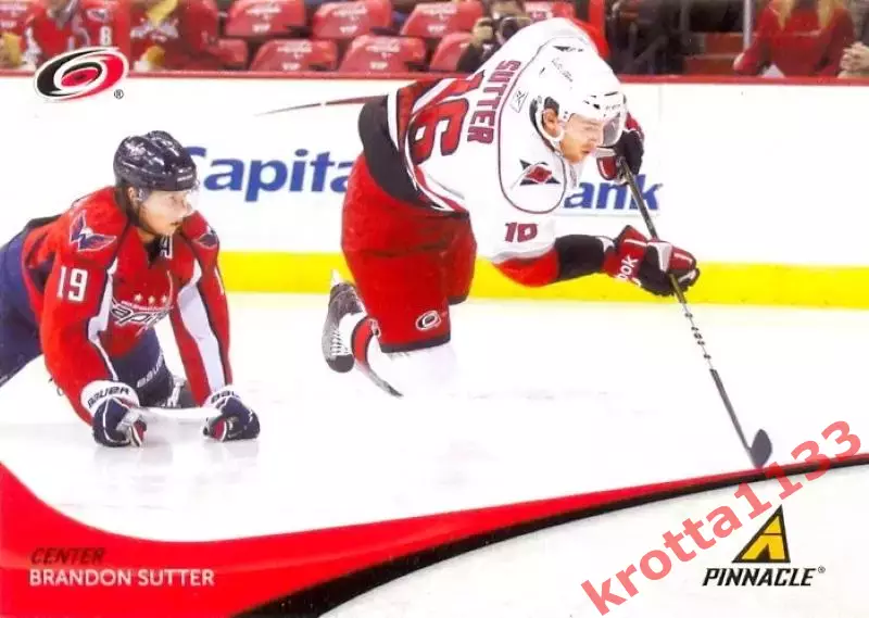 Brandon Sutter Carolina Hurricanes PANINI Pinnacle 2011-2012