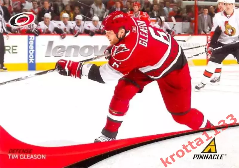 Tim Gleason Carolina Hurricanes PANINI Pinnacle 2011-2012