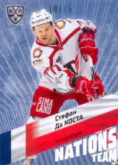 Стефан Да Коста Автомобилист Екатеринбург SeReal Карточки КХЛ 2024-2025 Premium