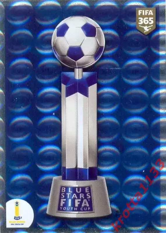 Наклейка #541 Blue Stars / FIFA Youth Cup для альбома PANINI FIFA 365: 2017-2018