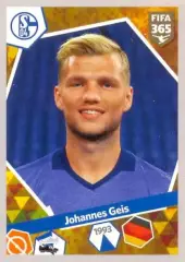 Наклейка #E10 Johannes Geis для альбома PANINI FIFA 365: 2017-2018