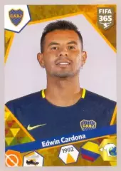 Наклейка #38 Edwin Cardona для альбома PANINI FIFA 365: 2017-2018