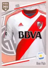 Наклейка #44 River Plate - Shirt для альбома PANINI FIFA 365: 2017-2018