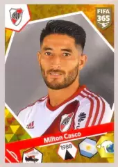 Наклейка #50 Milton Casco для альбома PANINI FIFA 365: 2017-2018