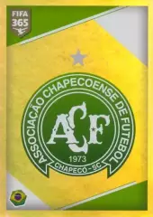 Наклейка #65 Chapecoense - Logo для альбома PANINI FIFA 365: 2017-2018