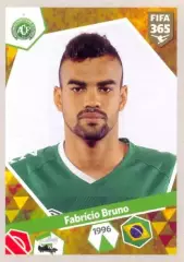 Наклейка #74 Fabricio Bruno для альбома PANINI FIFA 365: 2017-2018