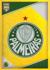 Наклейка #85 Palmeiras - Logo для альбома PANINI FIFA 365: 2017-2018