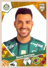 Наклейка #94 Bruno Henrique для альбома PANINI FIFA 365: 2017-2018