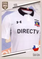 Наклейка #104 Colo-Colo - Shirt для альбома PANINI FIFA 365: 2017-2018