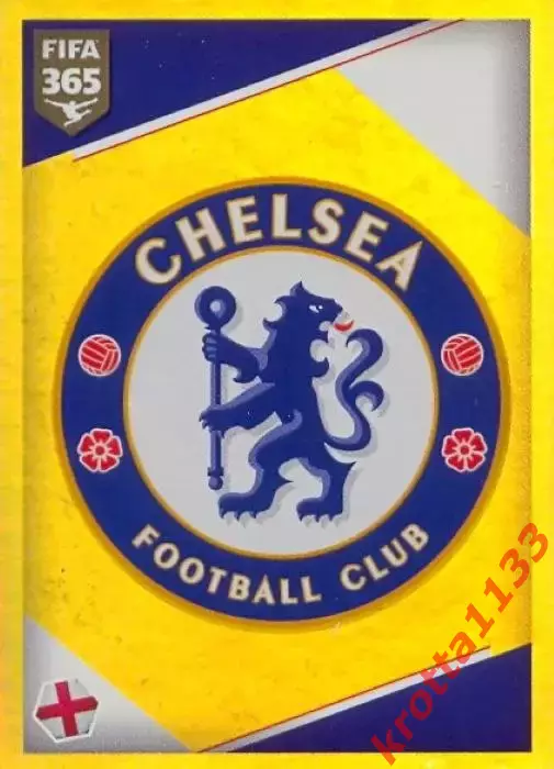 Наклейка #133 Chelsea FC - Logo для альбома PANINI FIFA 365: 2017-2018